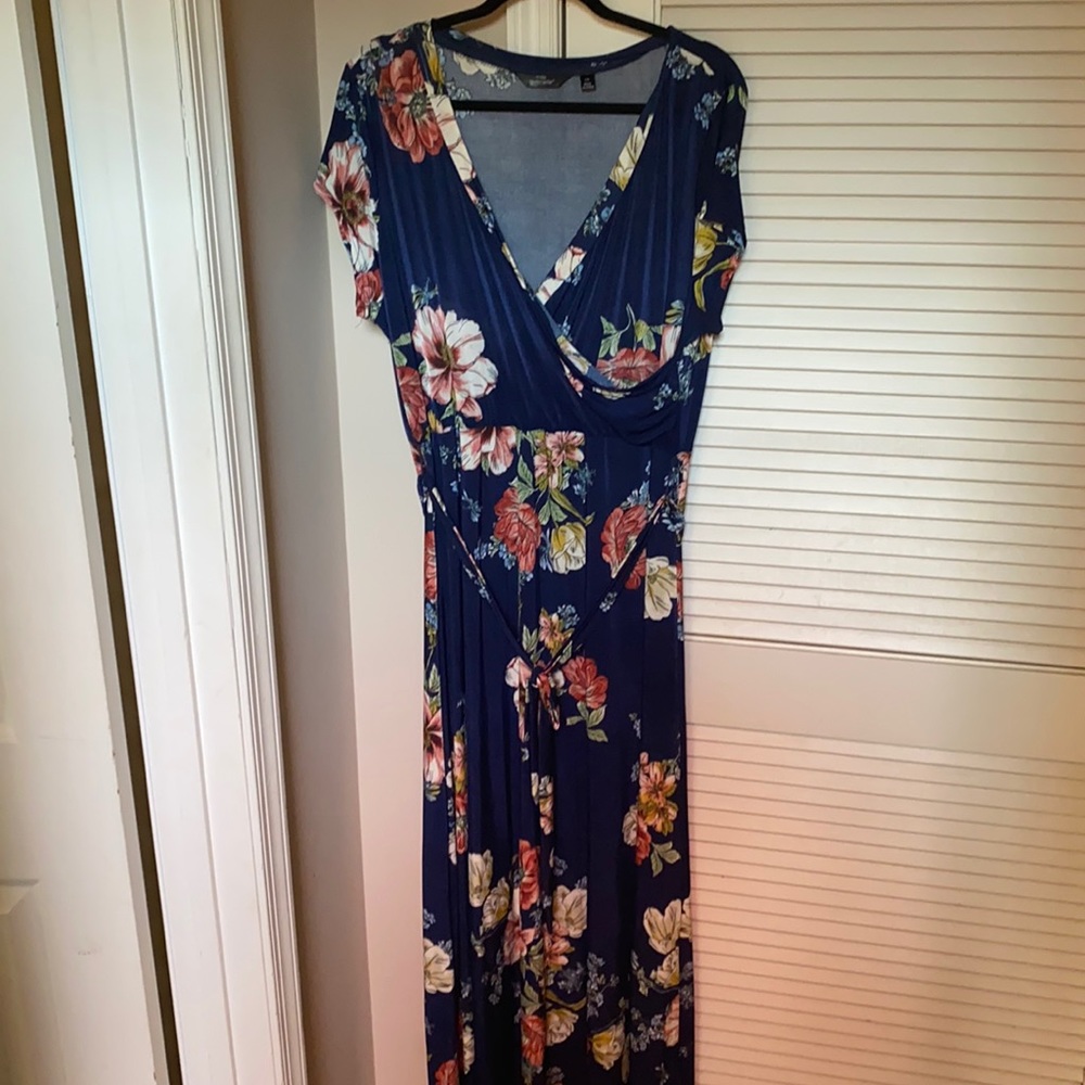 Wrap maxi dress